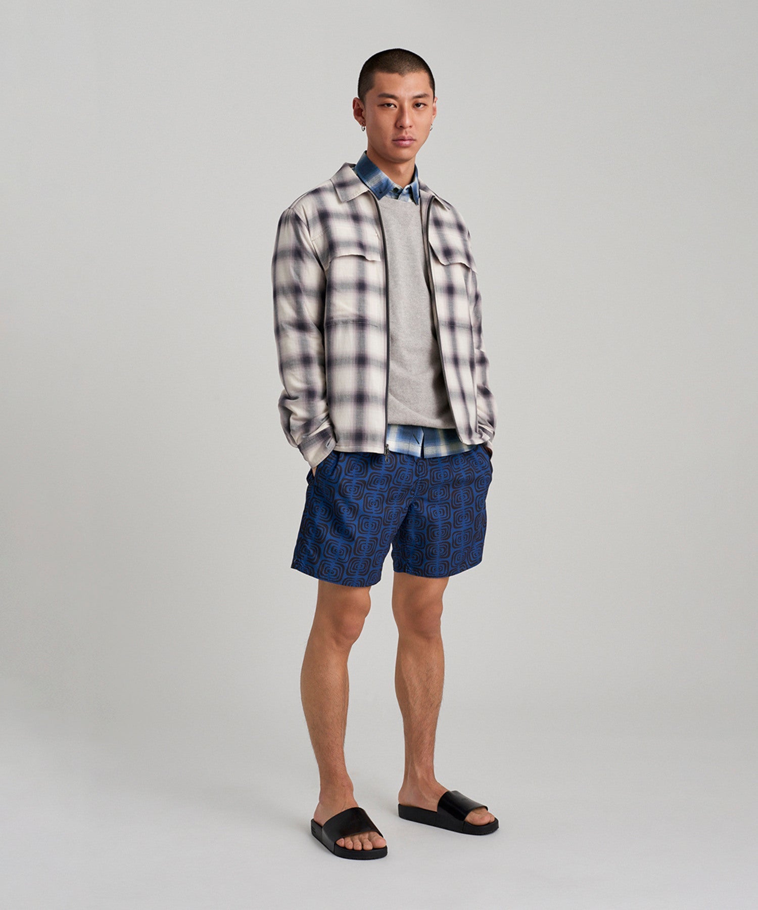 BRUCE OMBRE PLAID