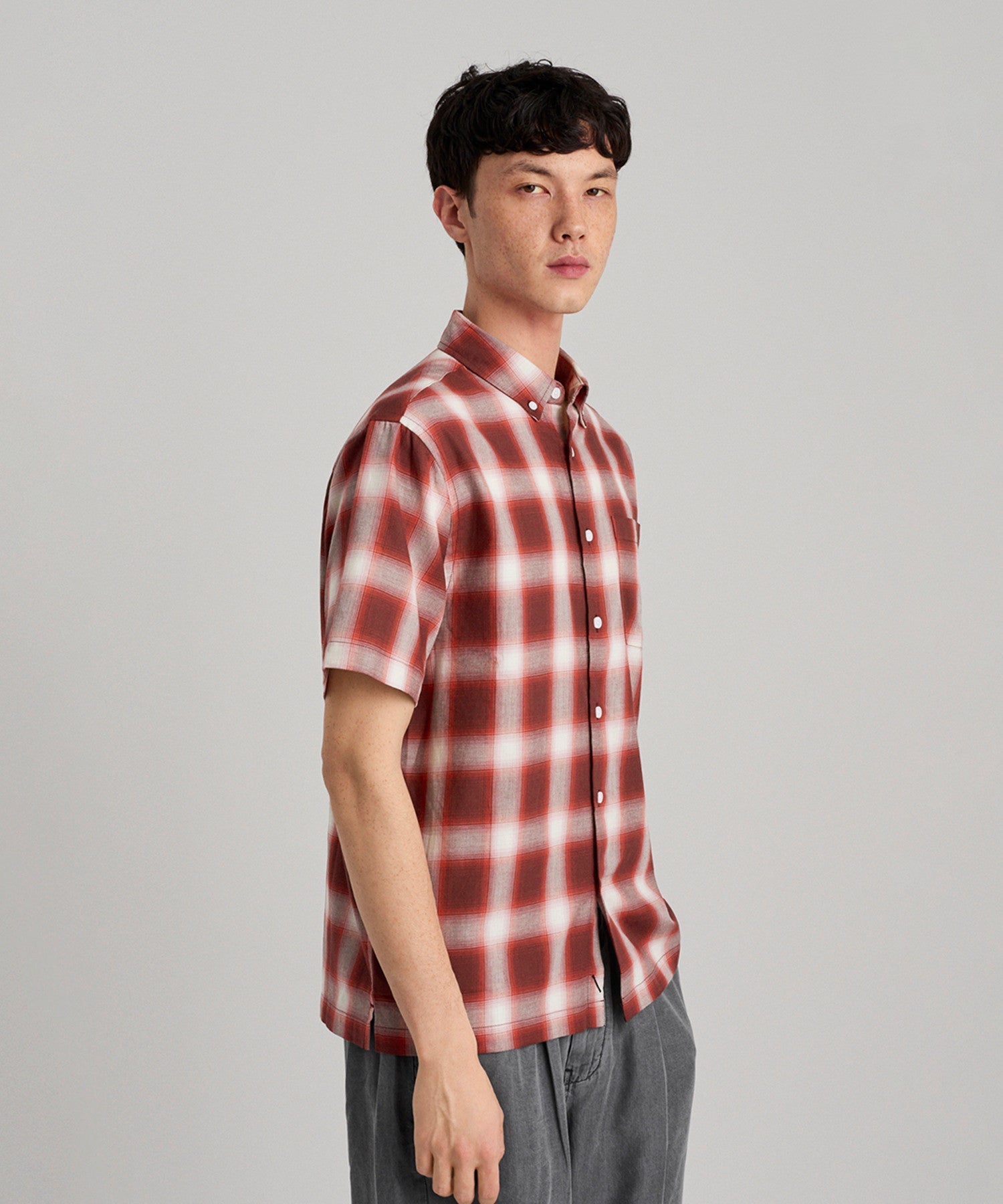BRUCE OMBRE PLAID