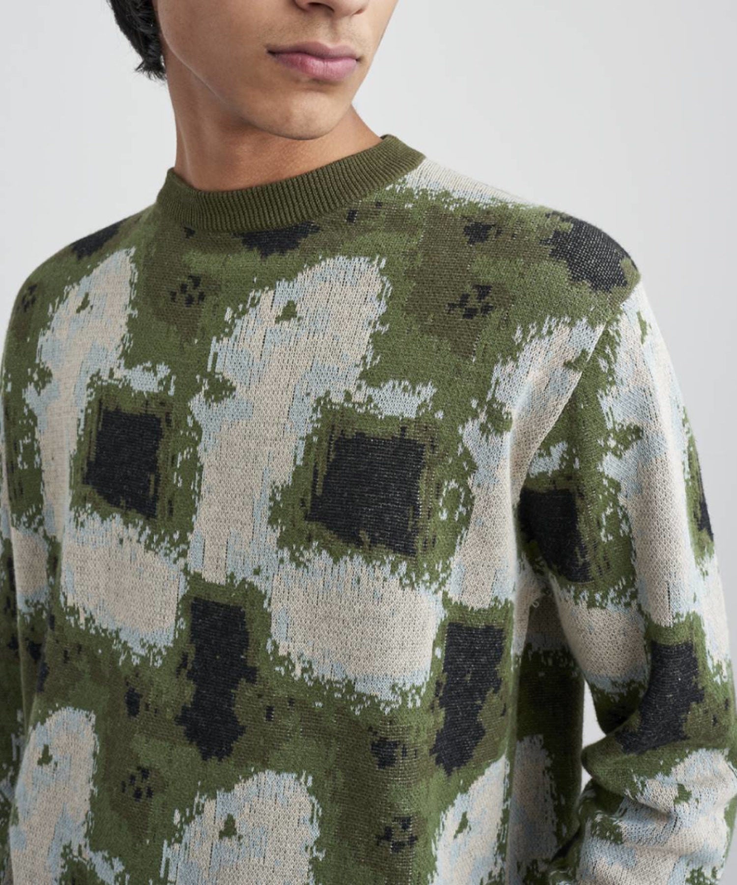 Wade Glass Print Sweater