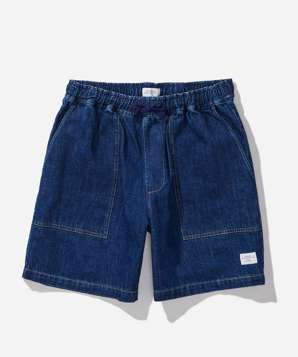 Quinn Denim Short | Saturdays NYC Japan