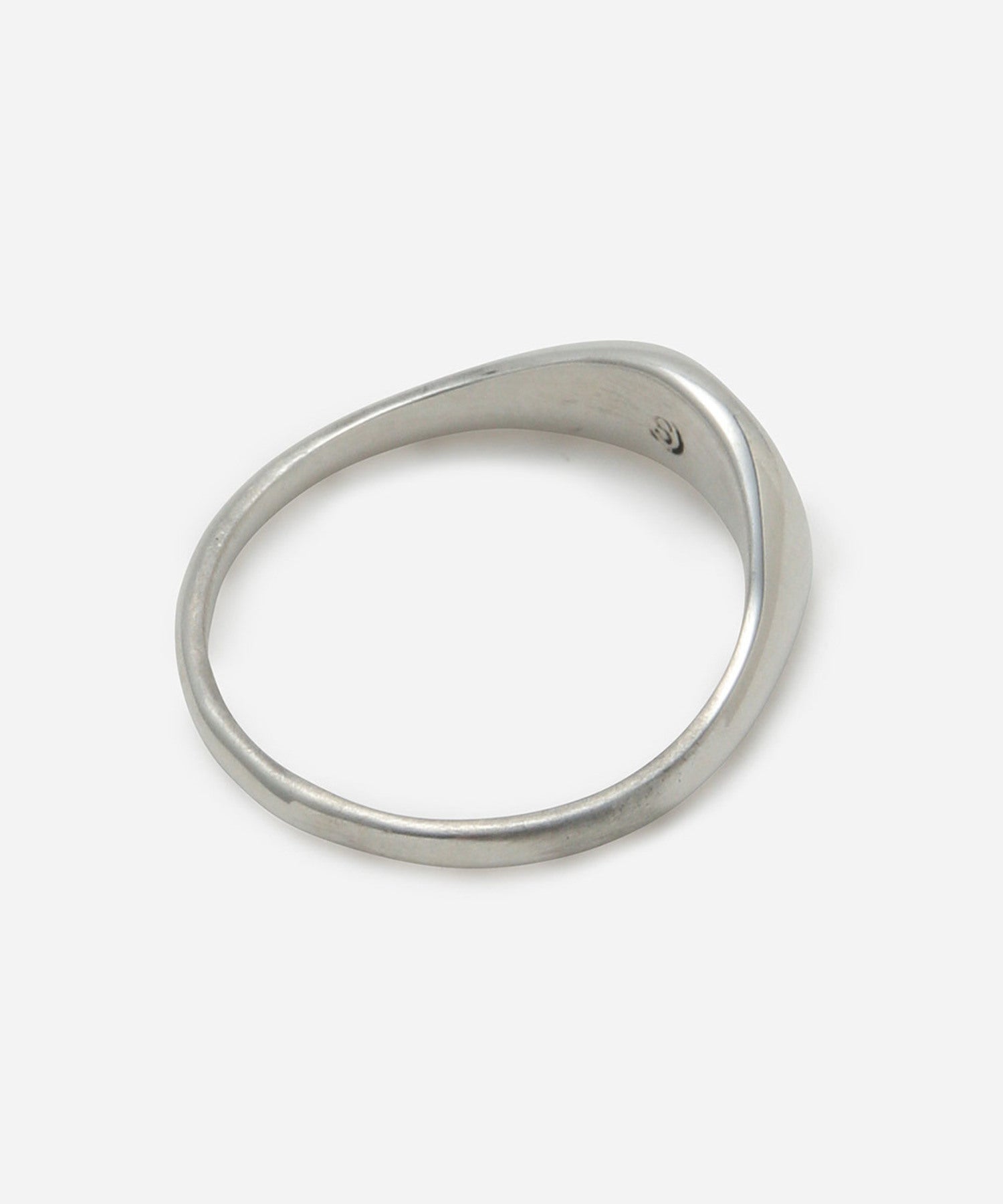 Cameron Studio Half Signet Ring