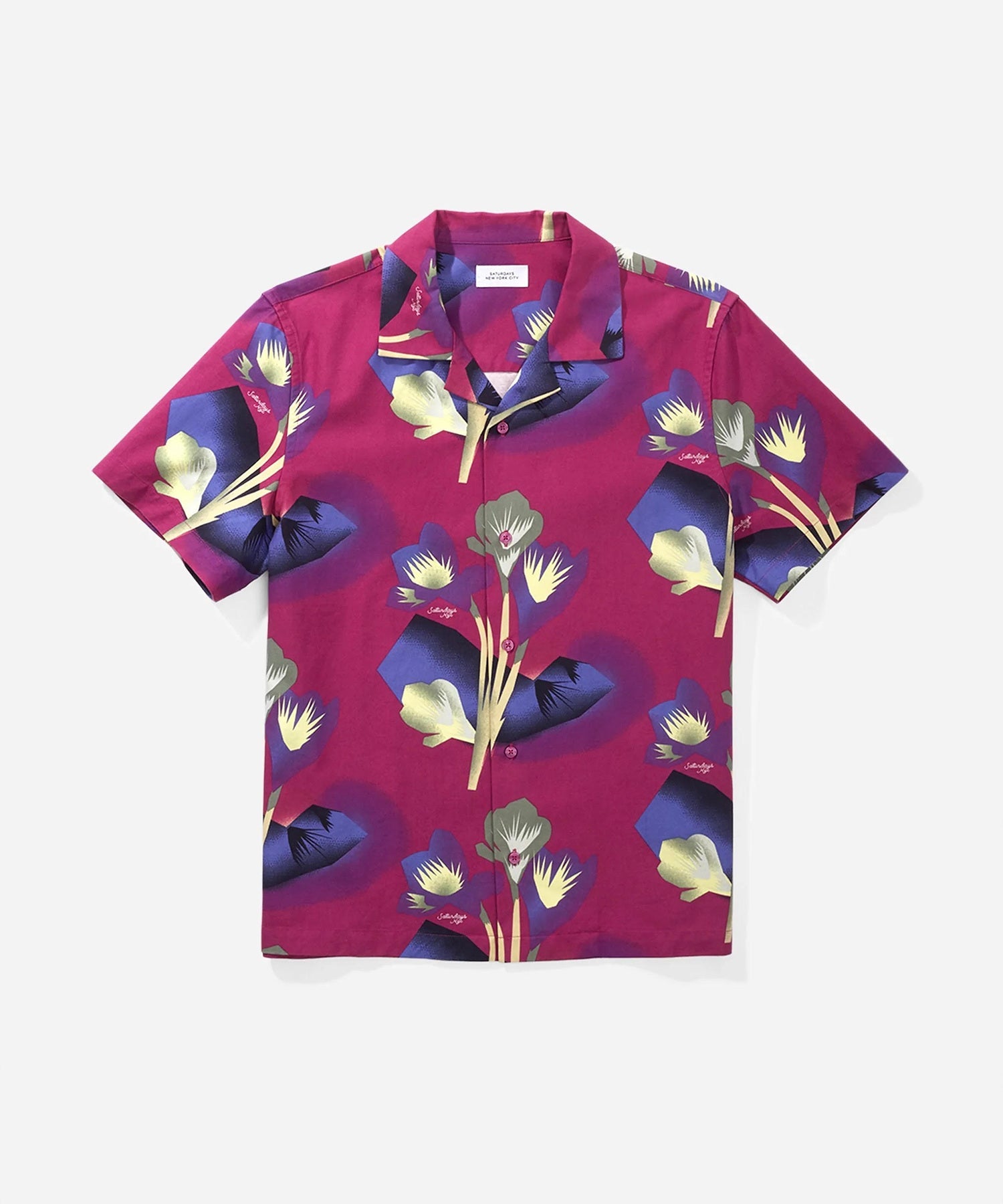 Jungle Floral Print Canty SS Shirt