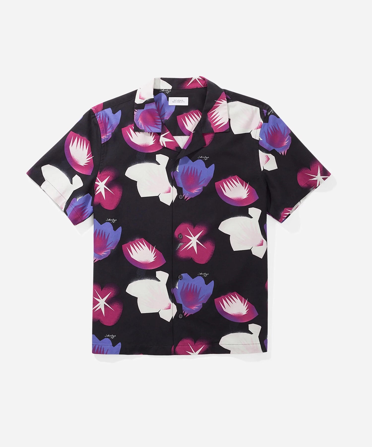 Jungle Floral Print Canty SS Shirt