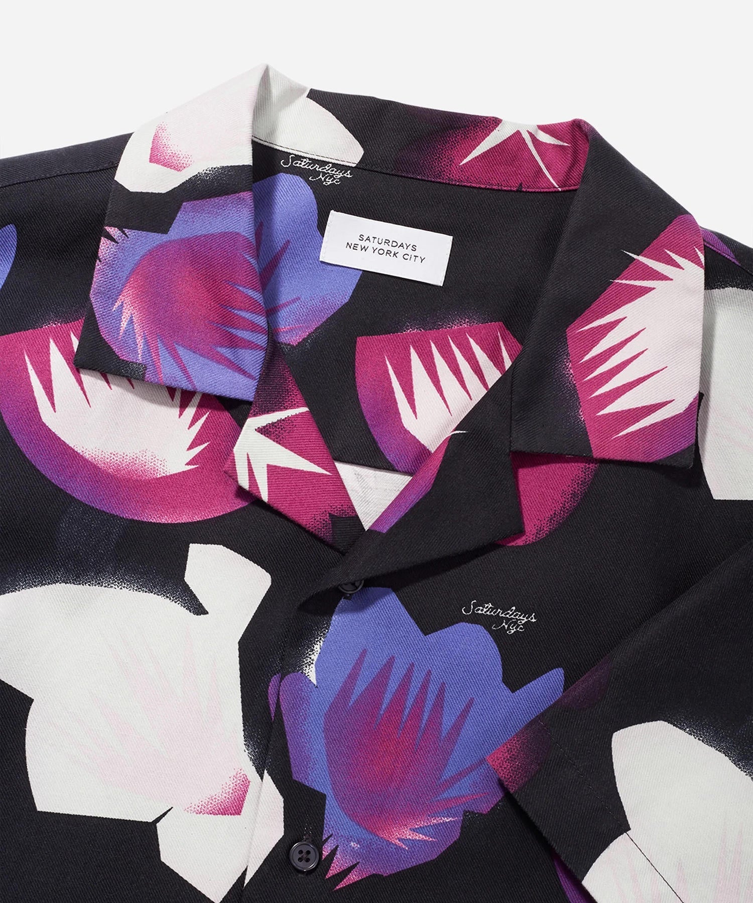 Jungle Floral Print Canty SS Shirt