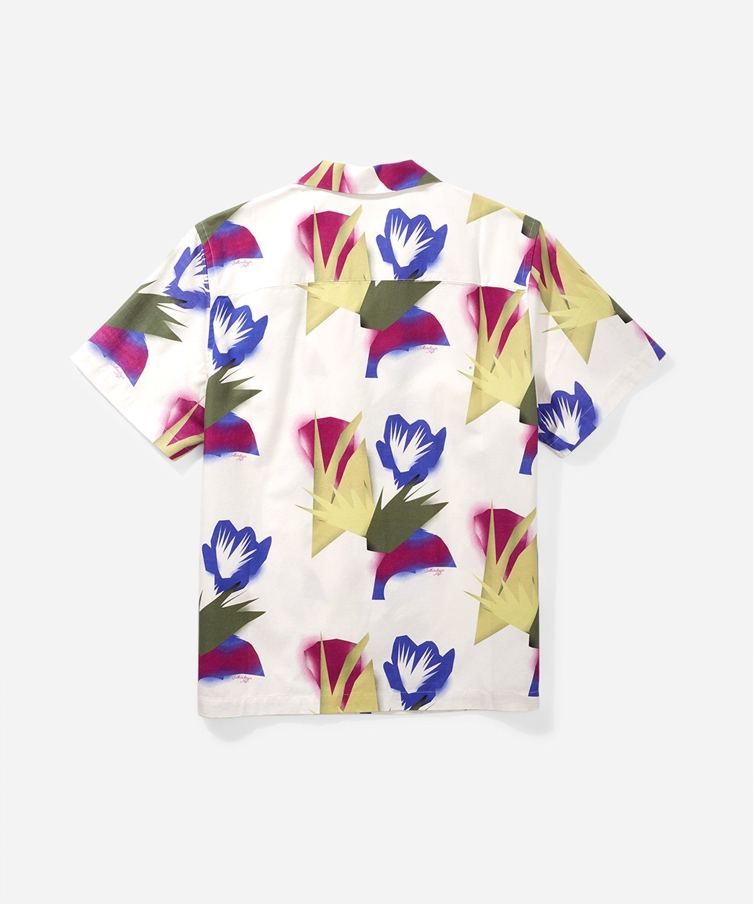 Jungle Floral Print Canty SS Shirt