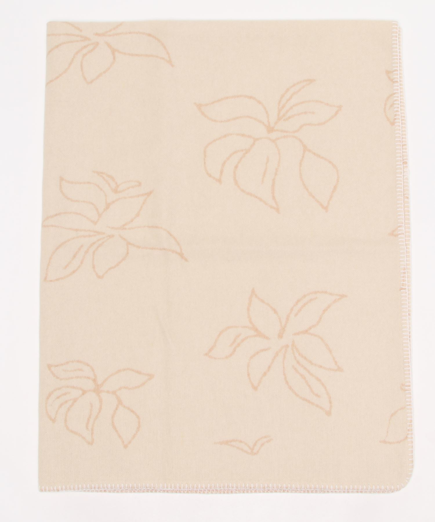 Bovina Floral Jacquard Blanket