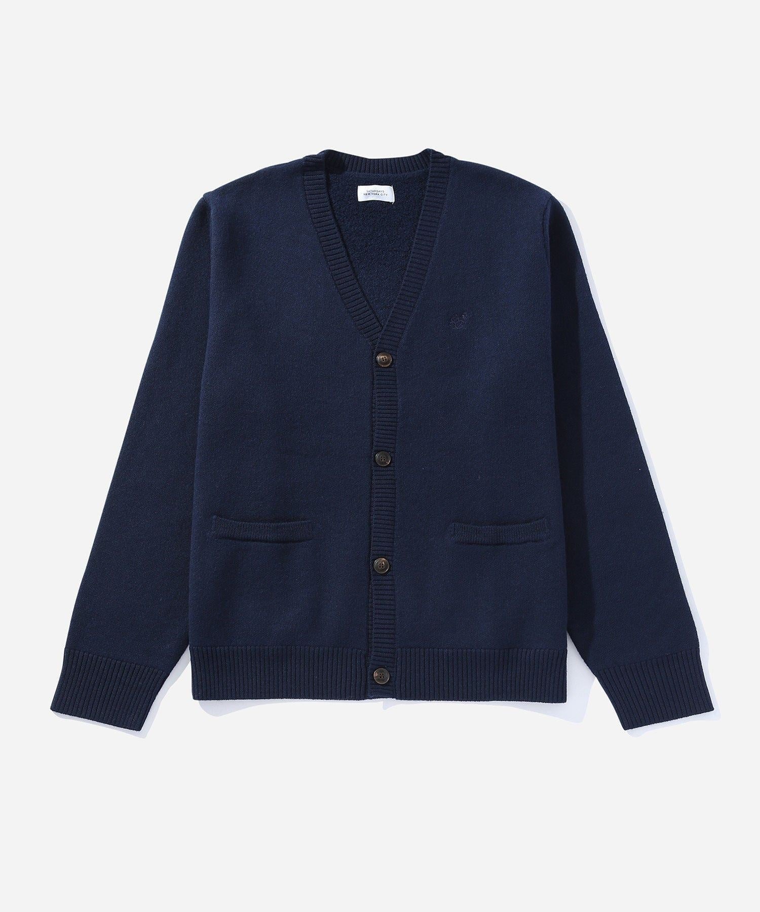 MICHAEL BOILED WOOL CARDIGAN