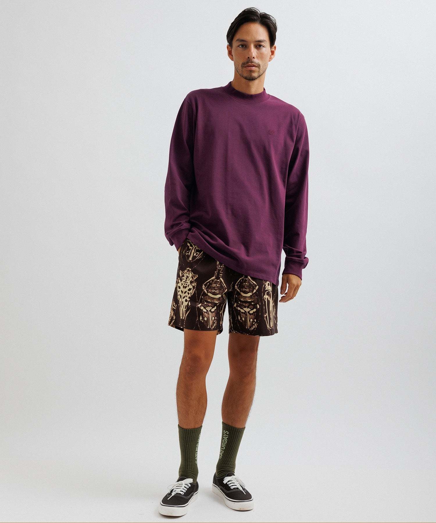 Dekalb Heavyweight Mockneck LS Tee