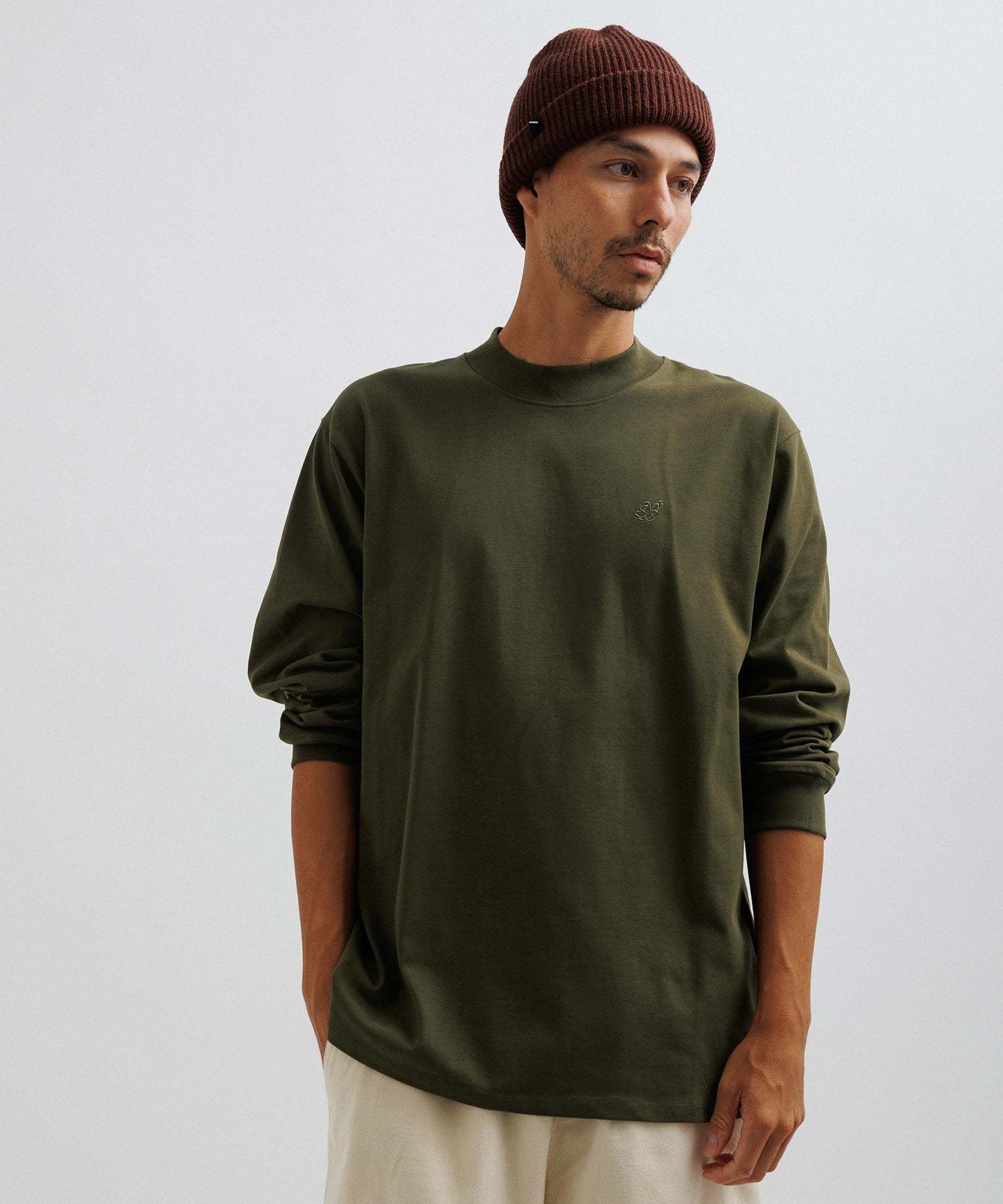 Dekalb Heavyweight Mockneck LS Tee