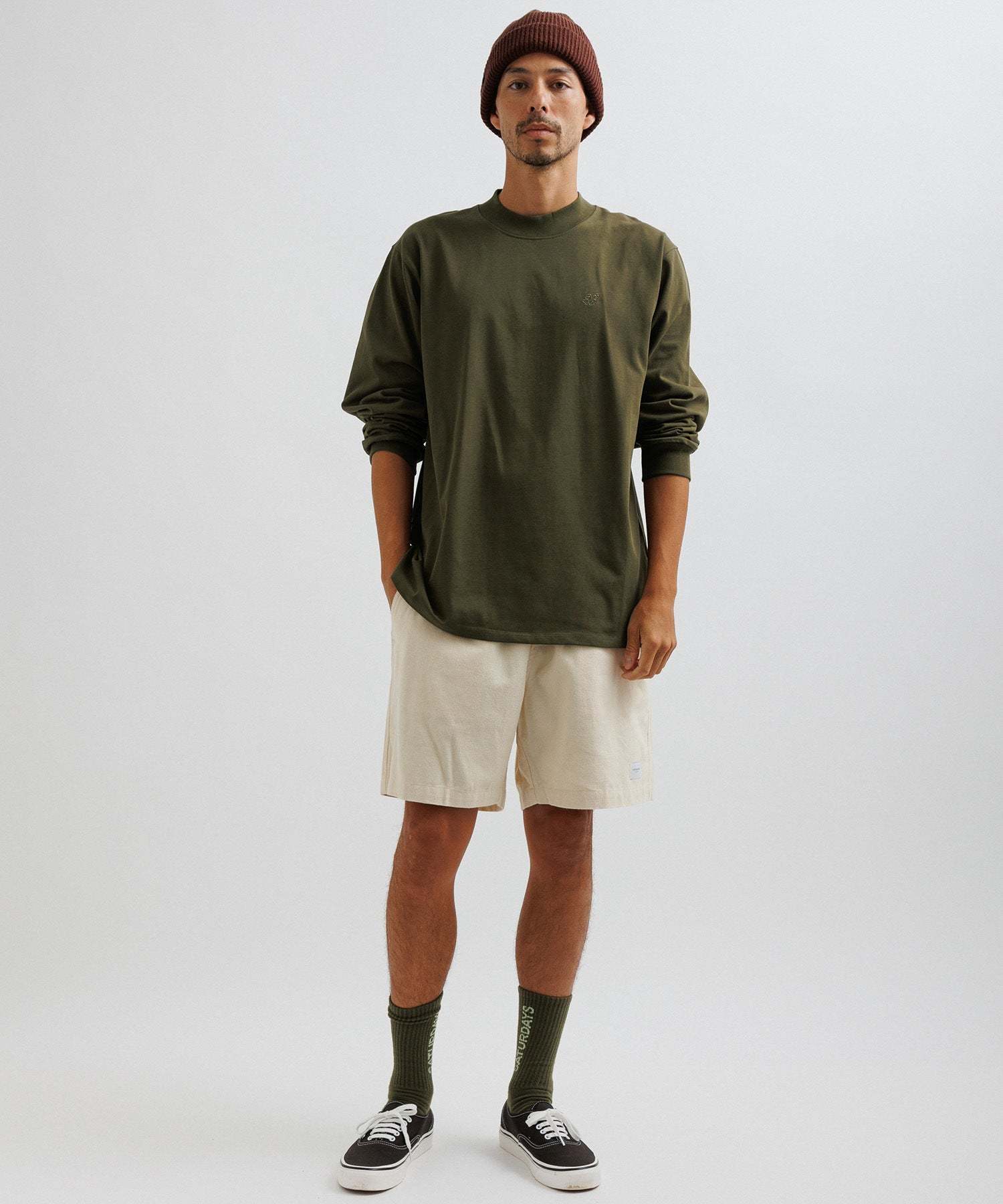 Dekalb Heavyweight Mockneck LS Tee