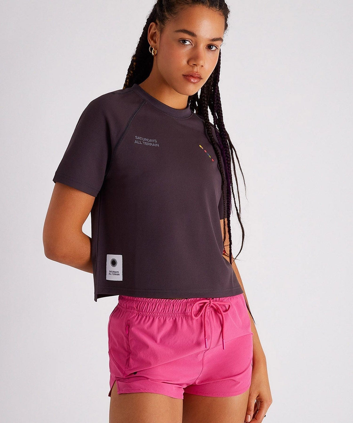 ALL TERRAIN LIGHTWEIGHT CROPPED SS TEE