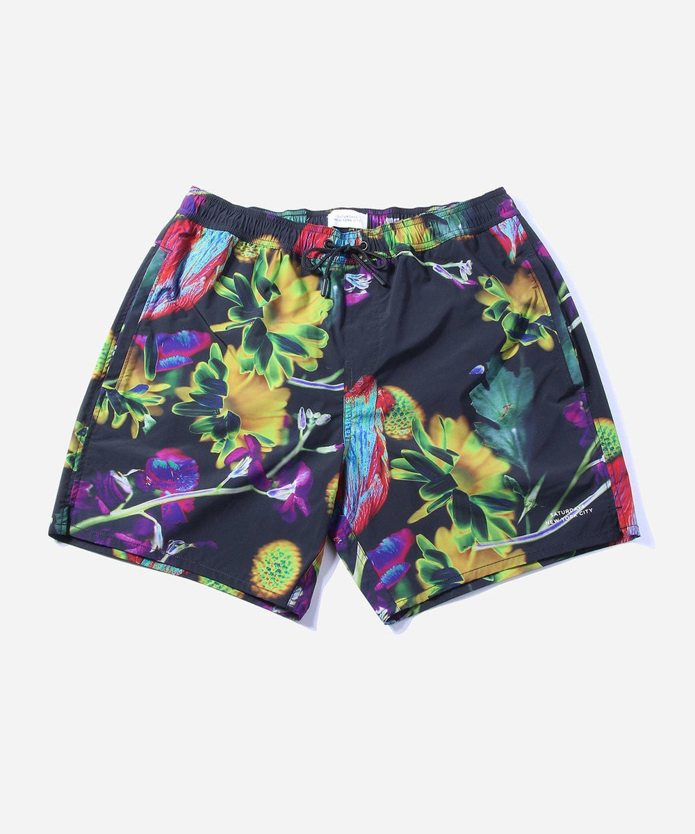 Timothy Solar Flower Swim Short | Saturdays NYC Japan