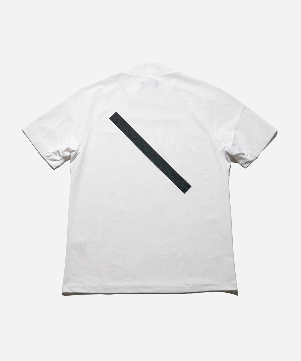 Back Slash Tech Shirt White