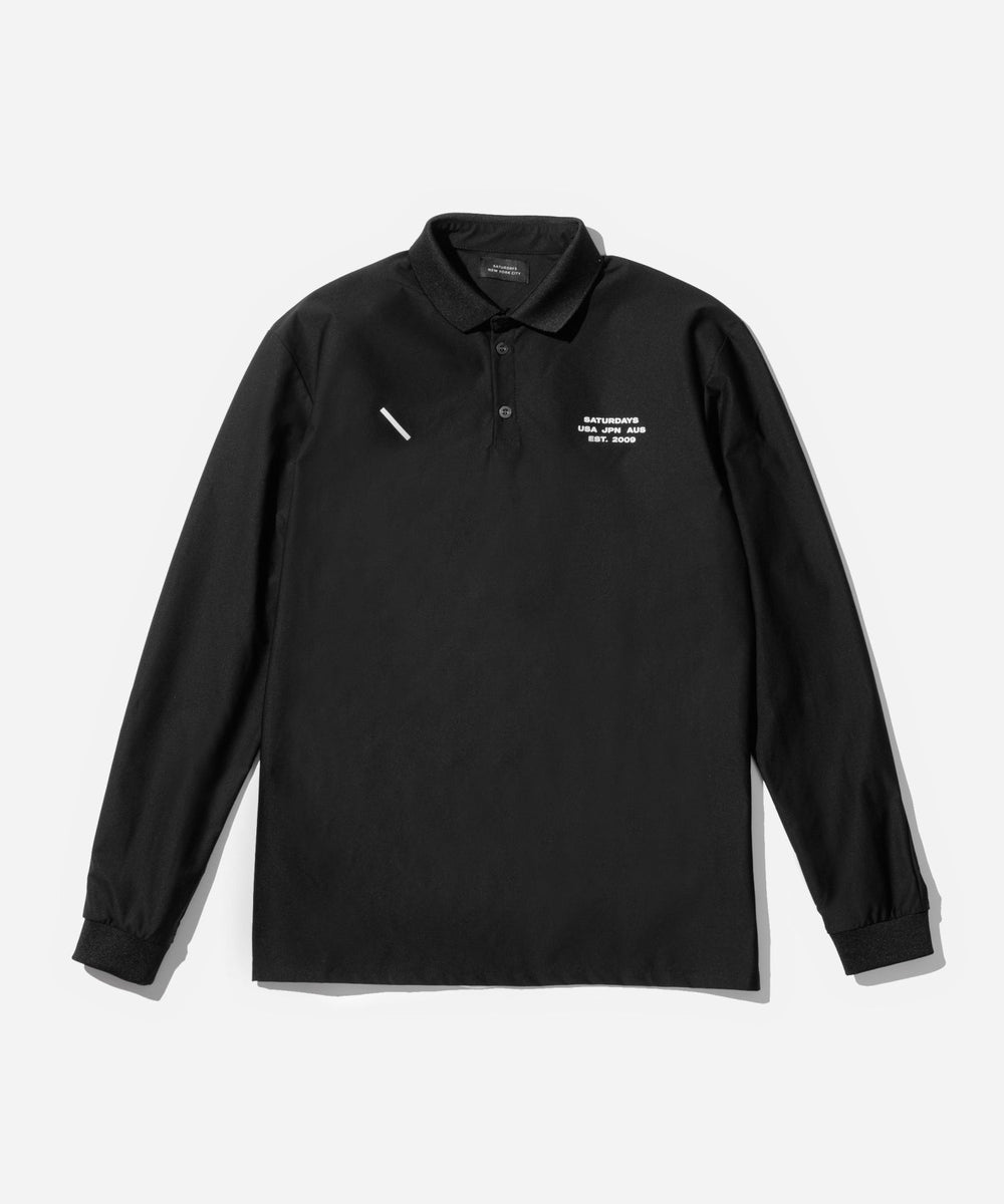 Tech LS Polo Shirt | Saturdays NYC Japan