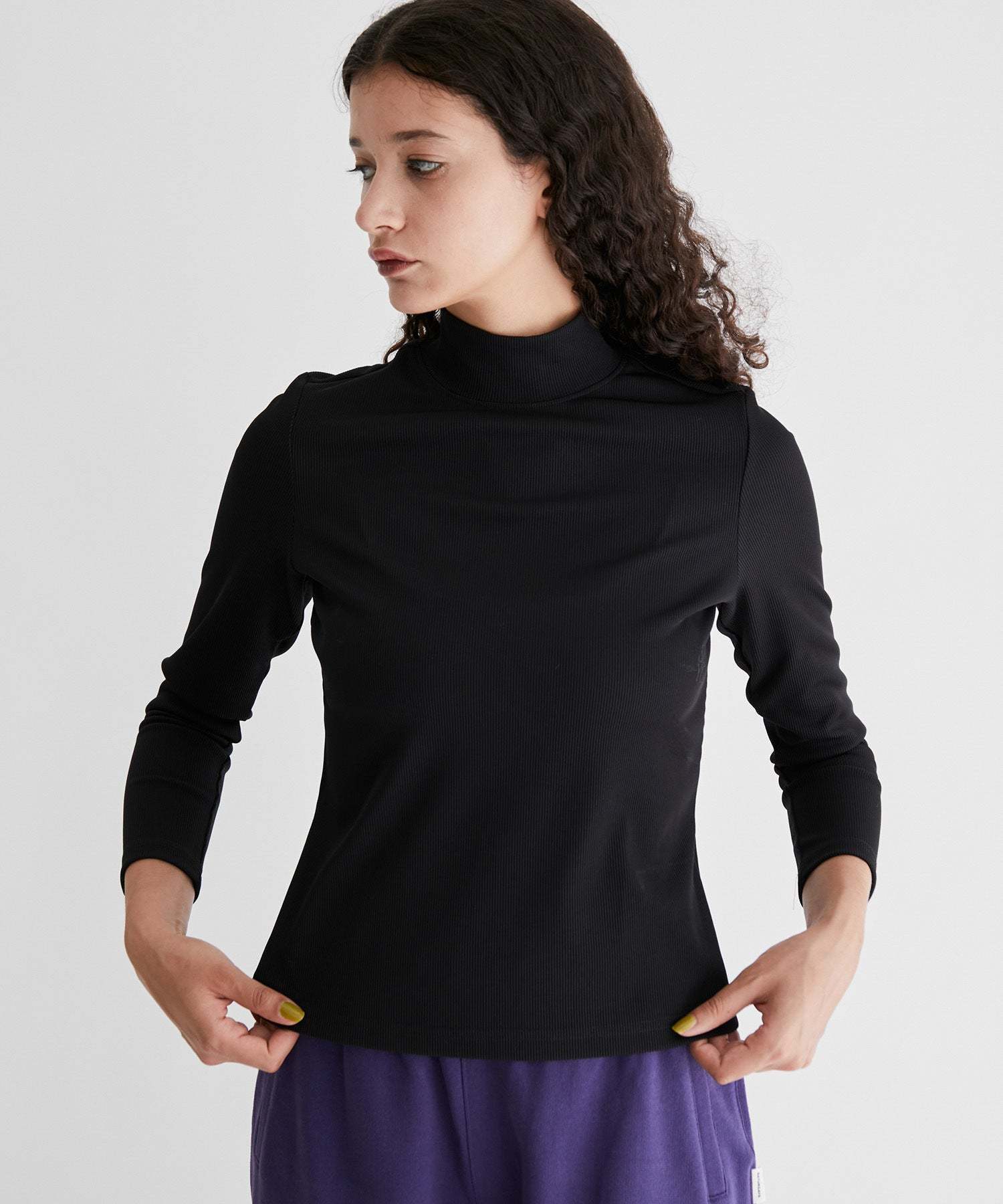 Sachiko Slinky Knit Turtleneck