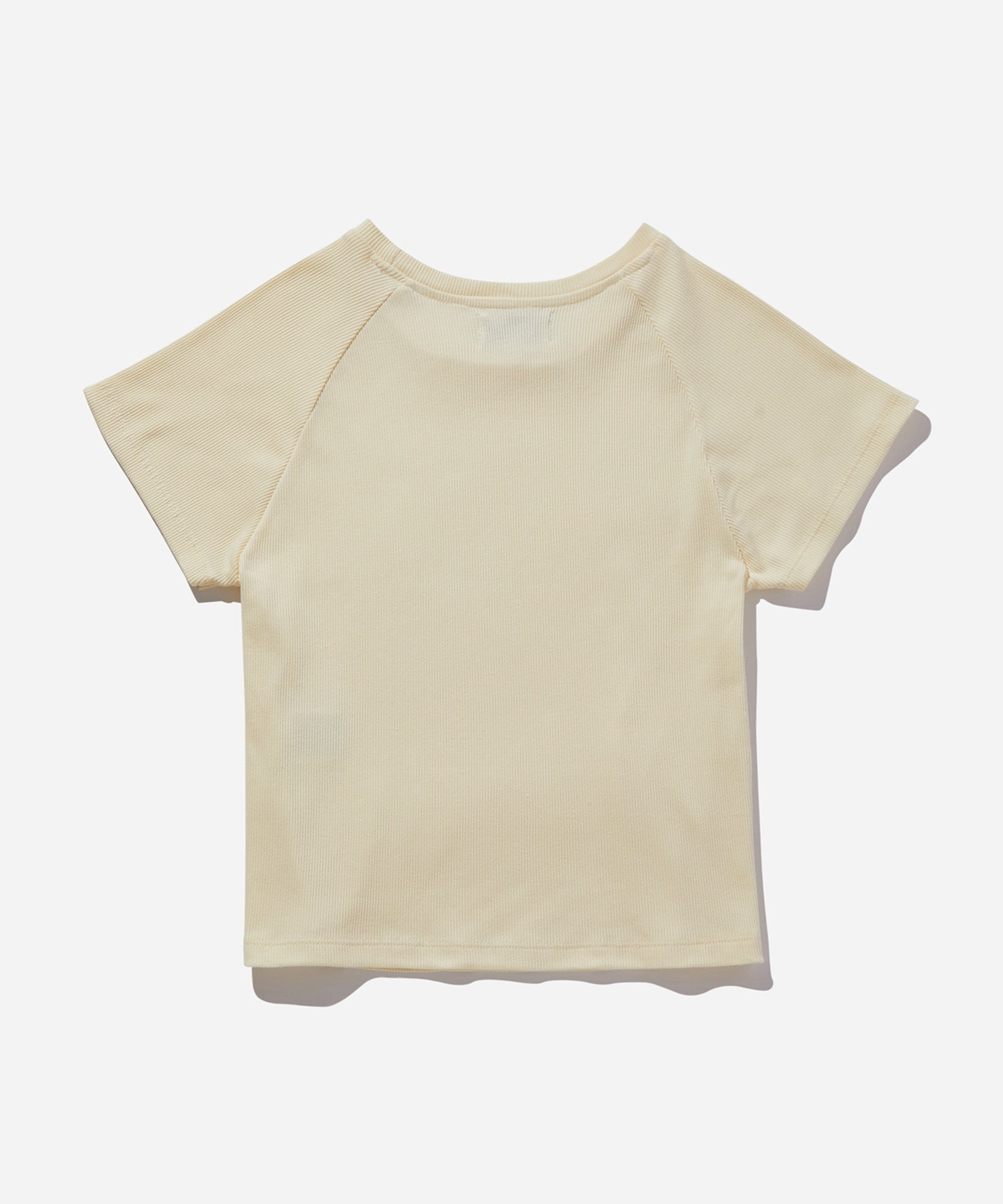 Raglan Rib Fitted Tee