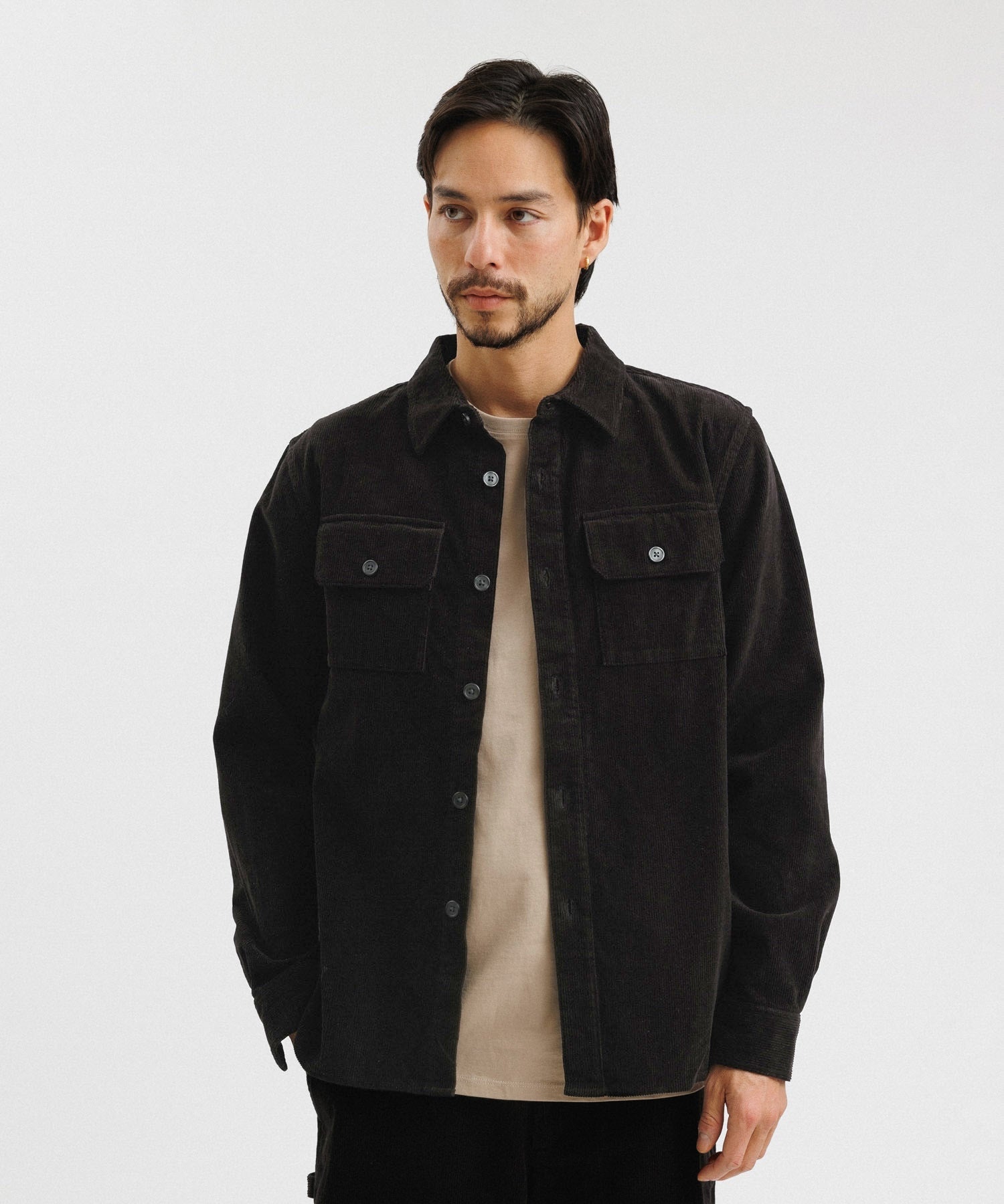 Nolan Washed Cord LS Shirt