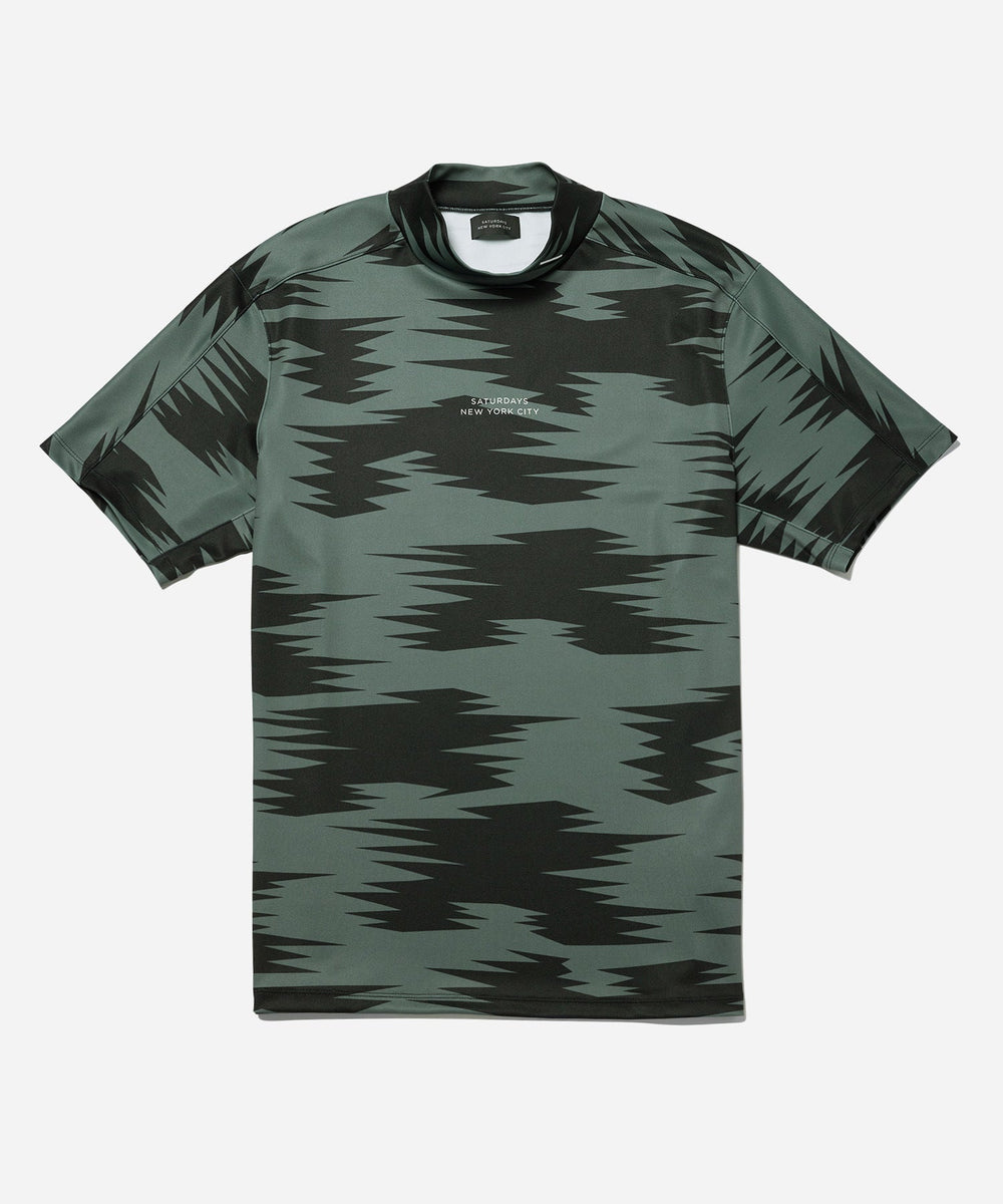 Edge Design Mock Shirt S/S | Saturdays NYC Japan