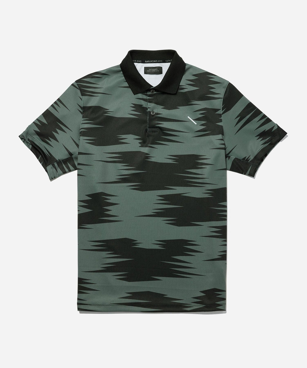 Edge Design Polo Shirt S/S | Saturdays NYC Japan