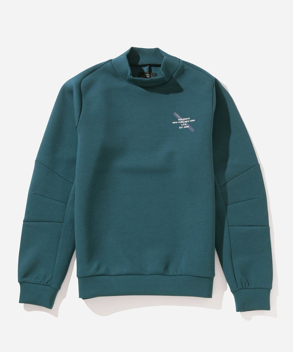 Lightweight Sweat Mock Neck Top | WOMEN | Saturdays NYC Japan