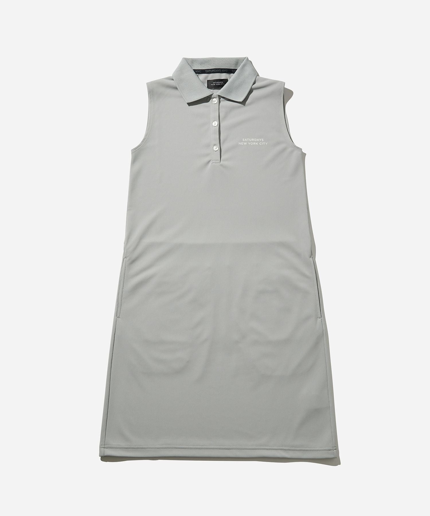 Cutline Basic Polo Onepiece | WOMEN