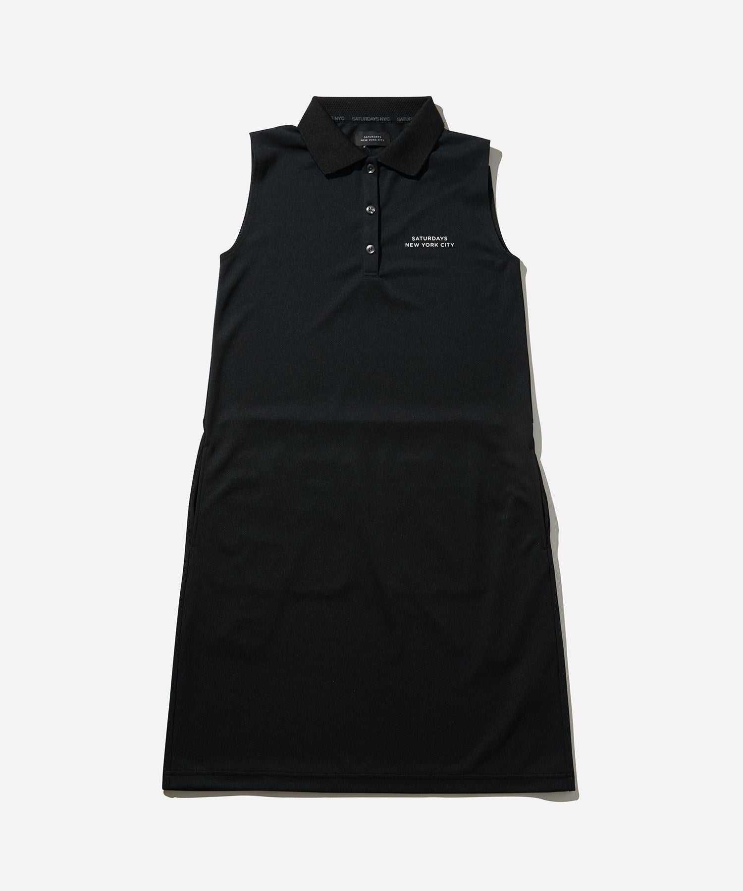 Cutline Basic Polo Onepiece | WOMEN