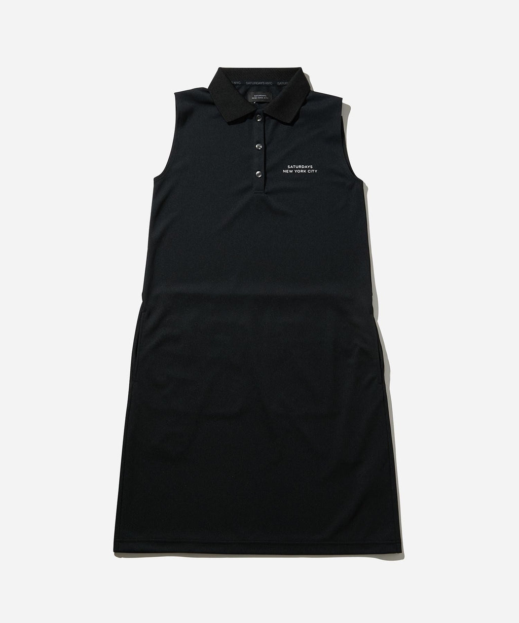 Cutline Basic Polo Onepiece | WOMEN
