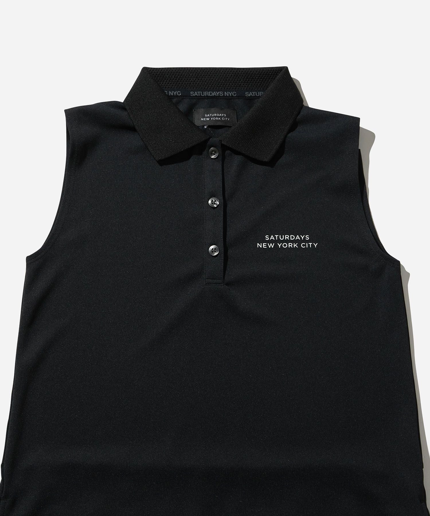 Cutline Basic Polo Onepiece | WOMEN