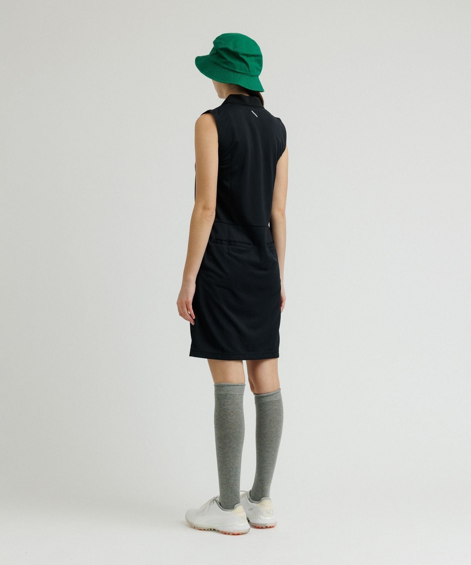 Cutline Basic Polo Onepiece | WOMEN