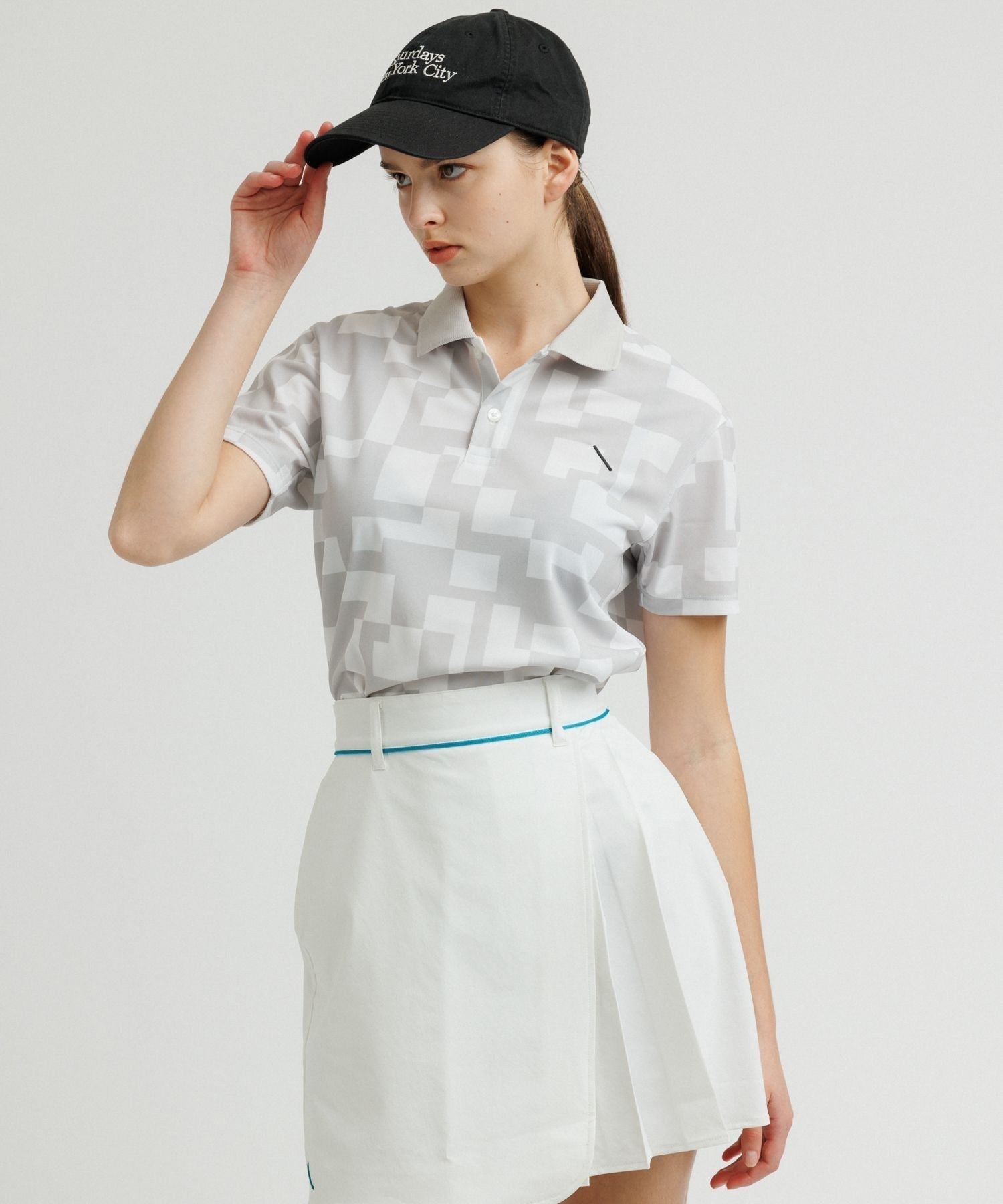 Block Polo Shirt SS | WOMEN