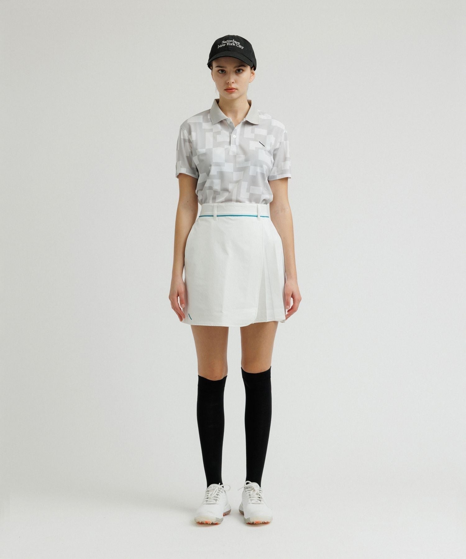 Block Polo Shirt SS | WOMEN