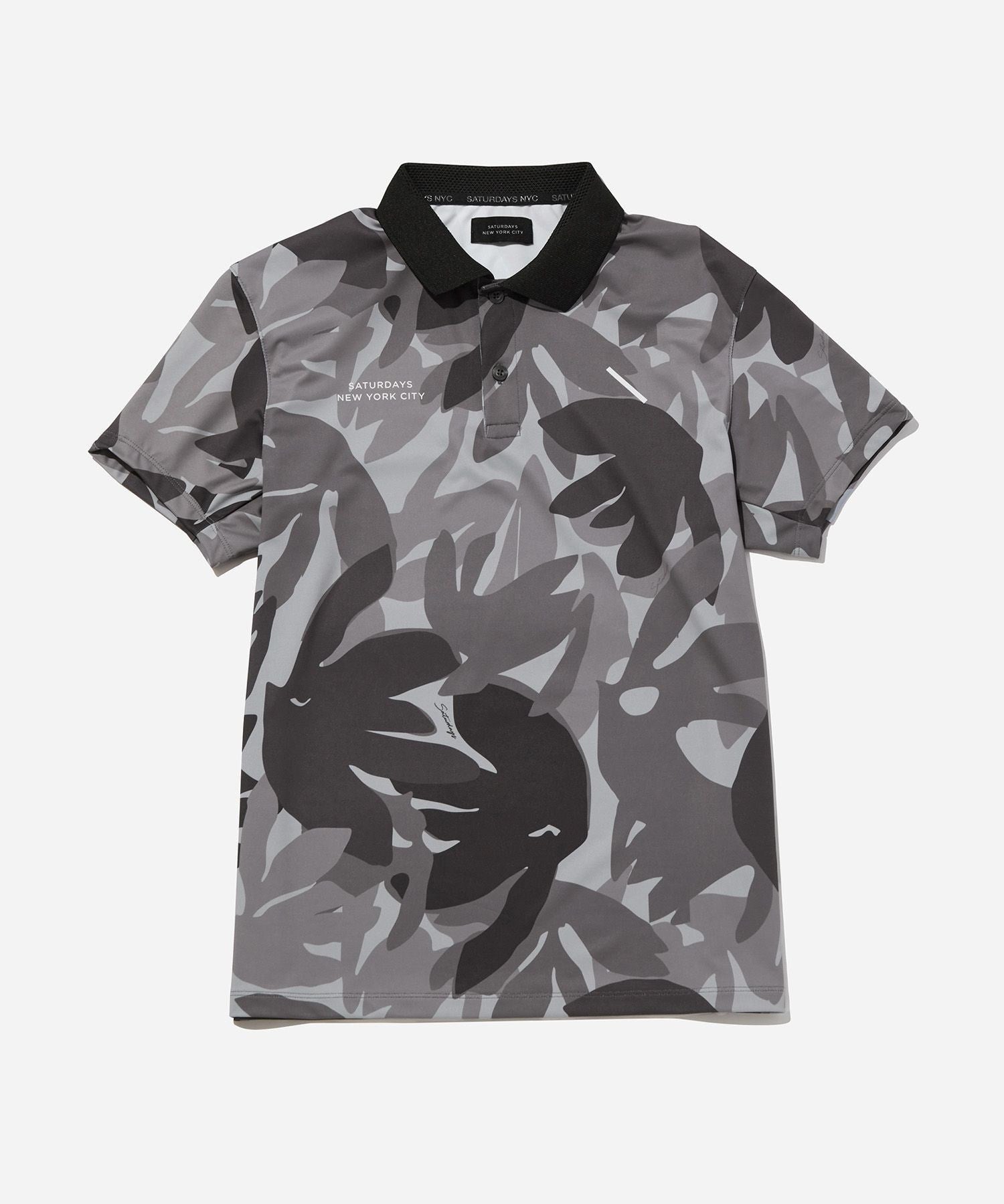 Flower Tech Poloshirt | WOMEN