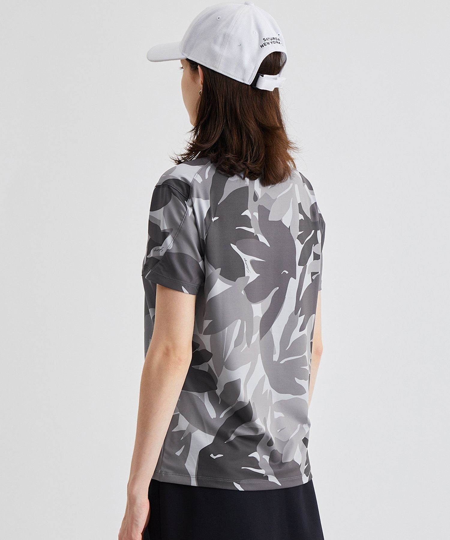Flower Tech Poloshirt | WOMEN