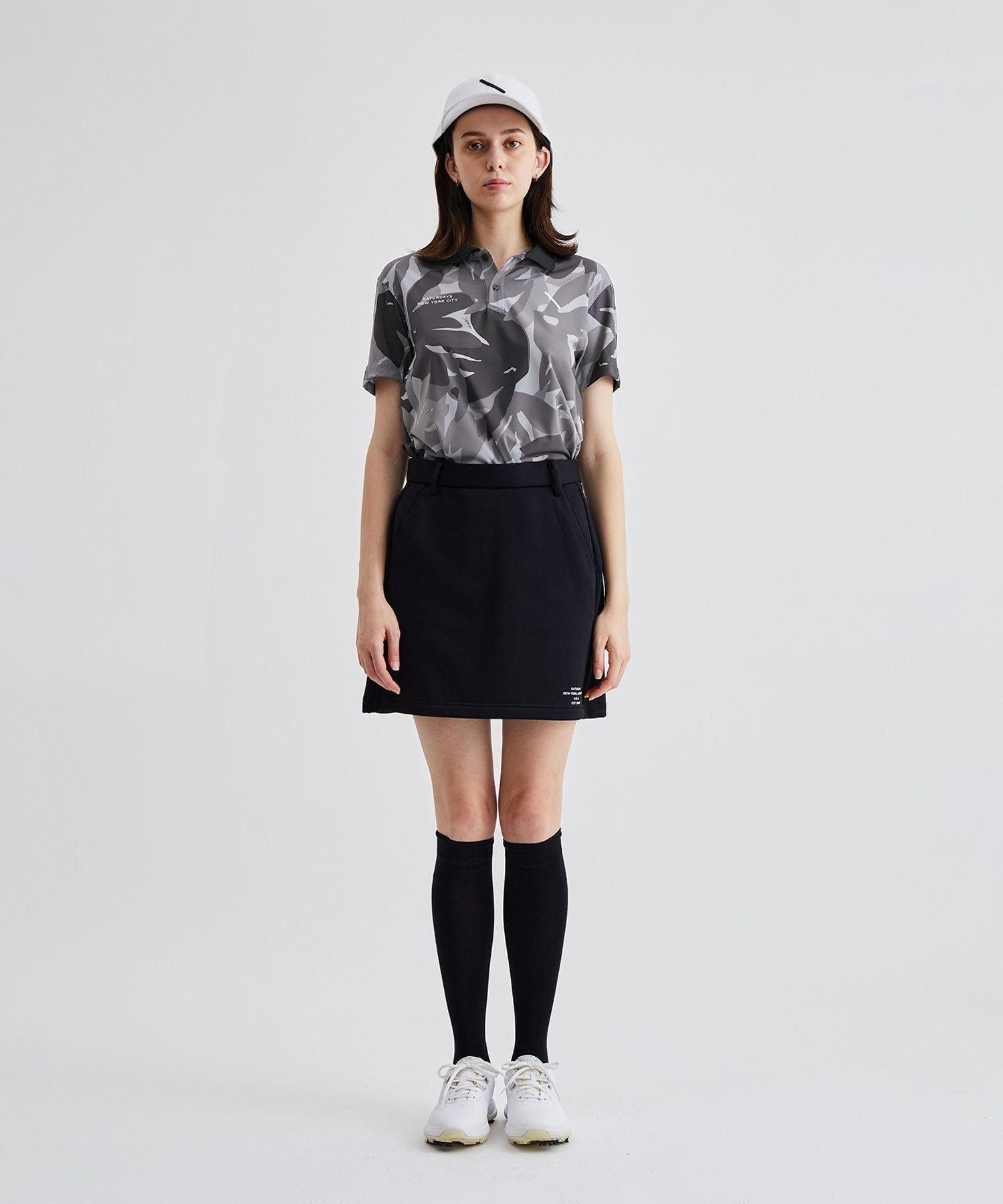 Flower Tech Poloshirt | WOMEN