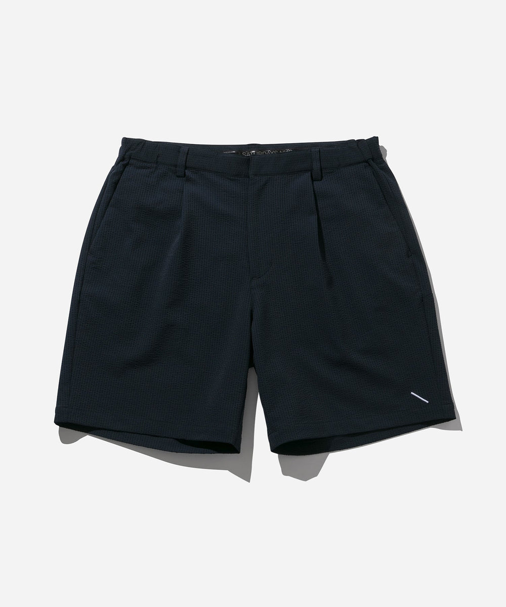 Seersucker One Tuck Short Pant | Saturdays NYC Japan