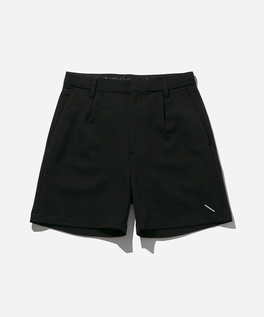 Seersucker One Tuck Short Pant | WOMEN | Saturdays NYC Japan