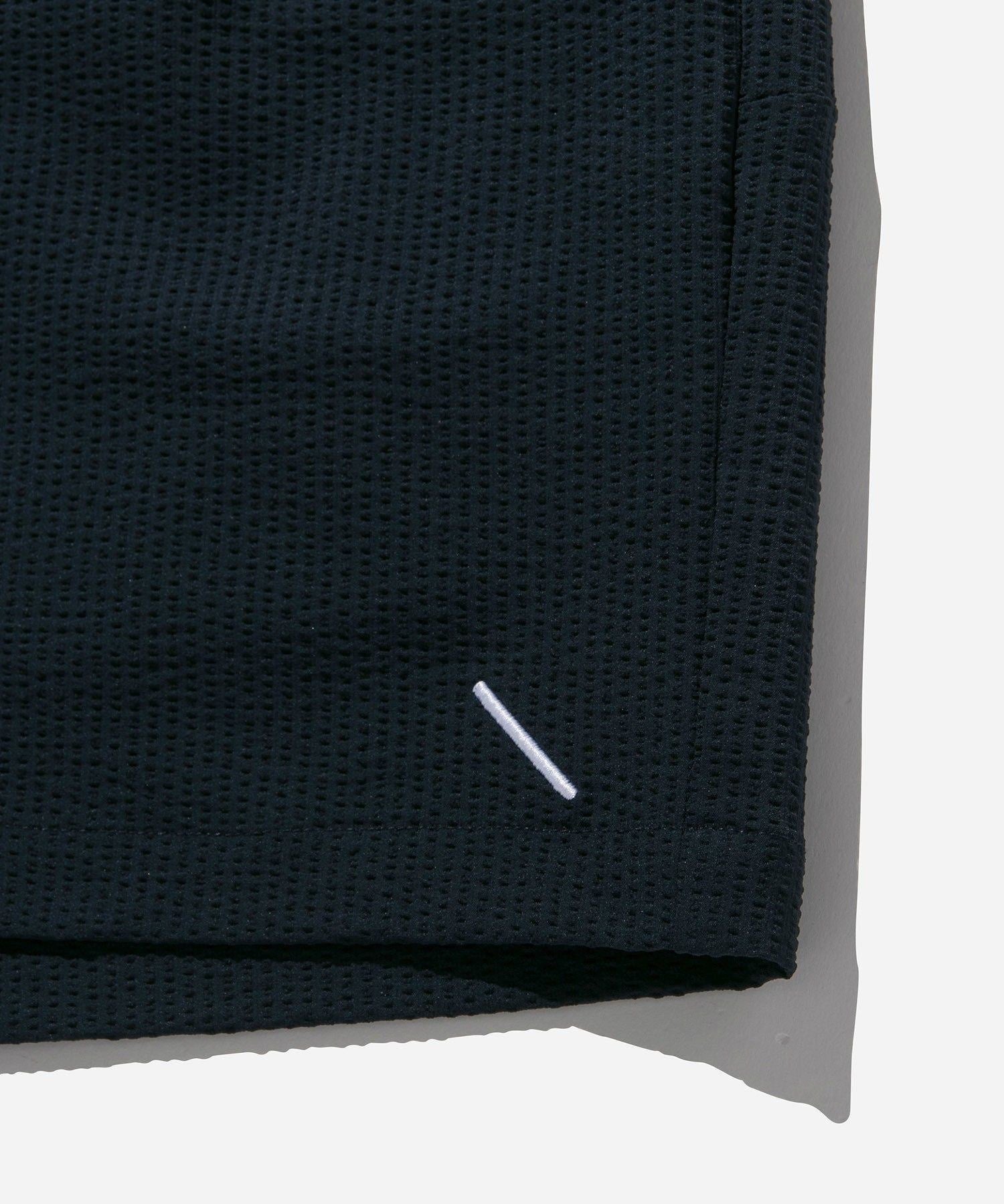 Seersucker One Tuck Short Pant | WOMEN
