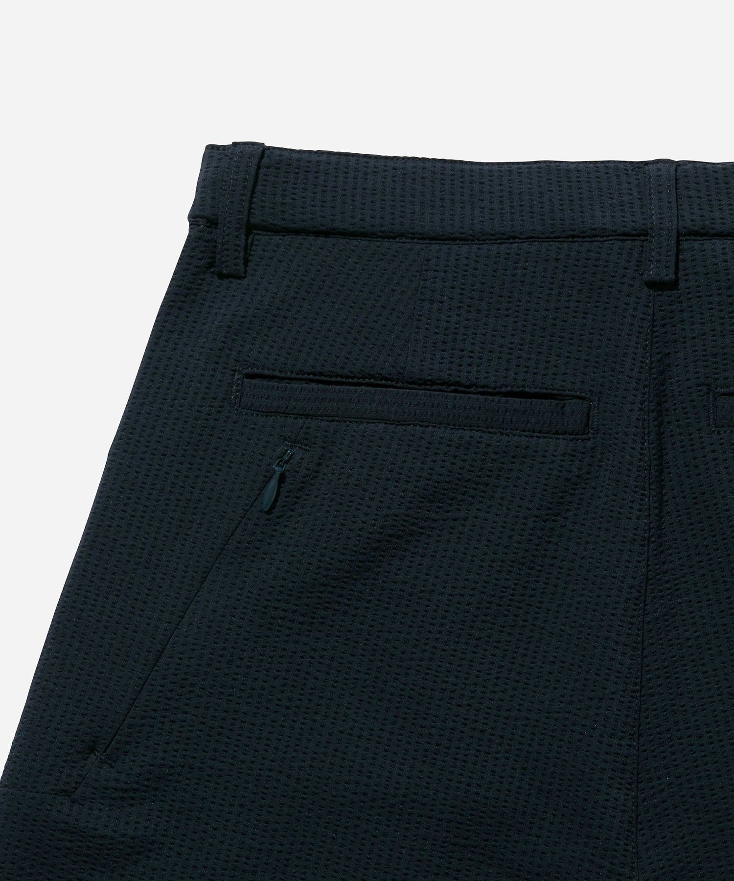 Seersucker One Tuck Short Pant | WOMEN