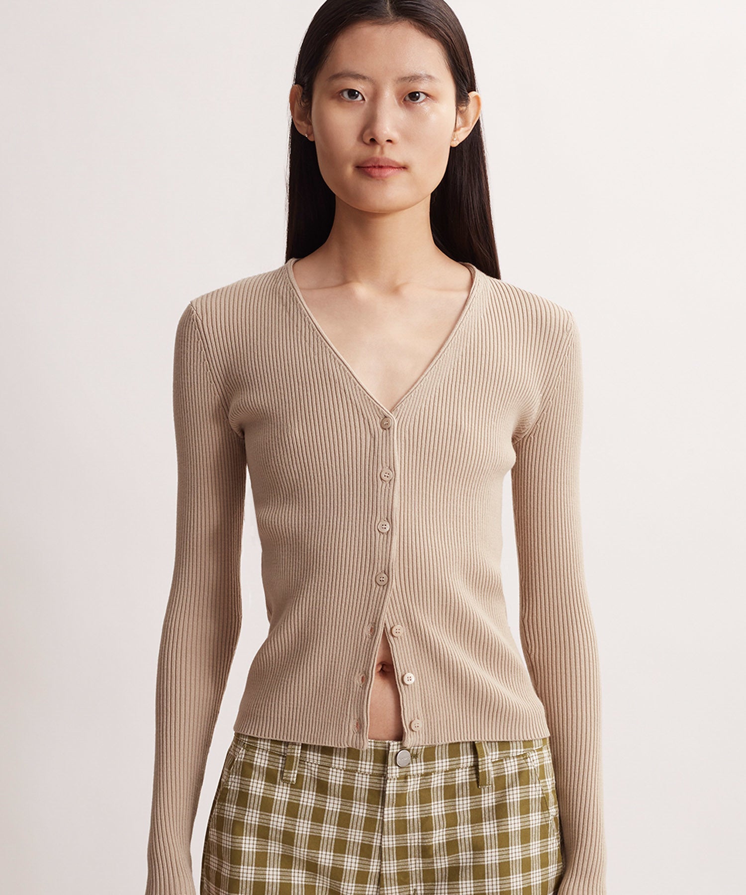 Lindsey Rib Knit Cardigan