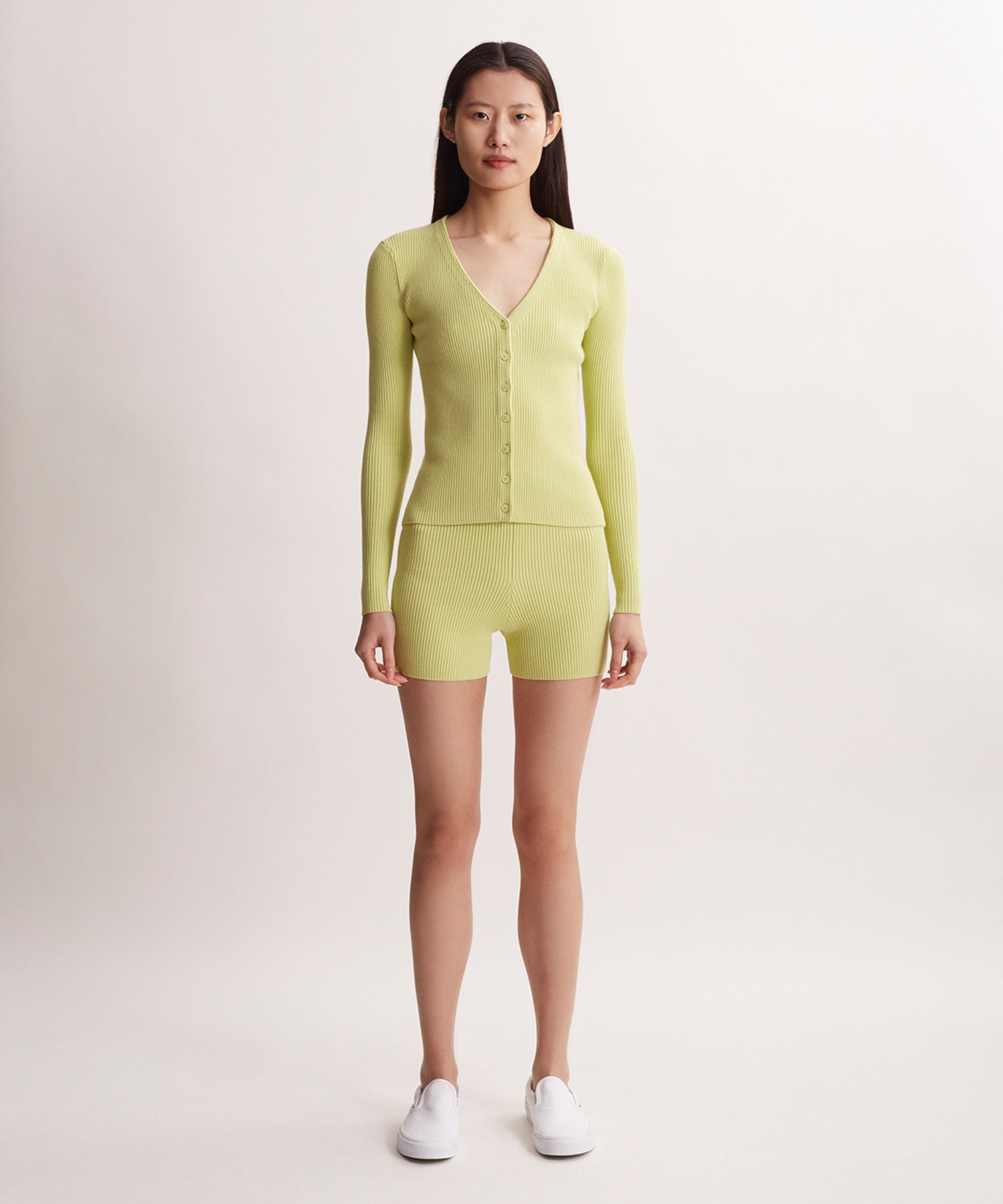 Jiji Rib Knit Short