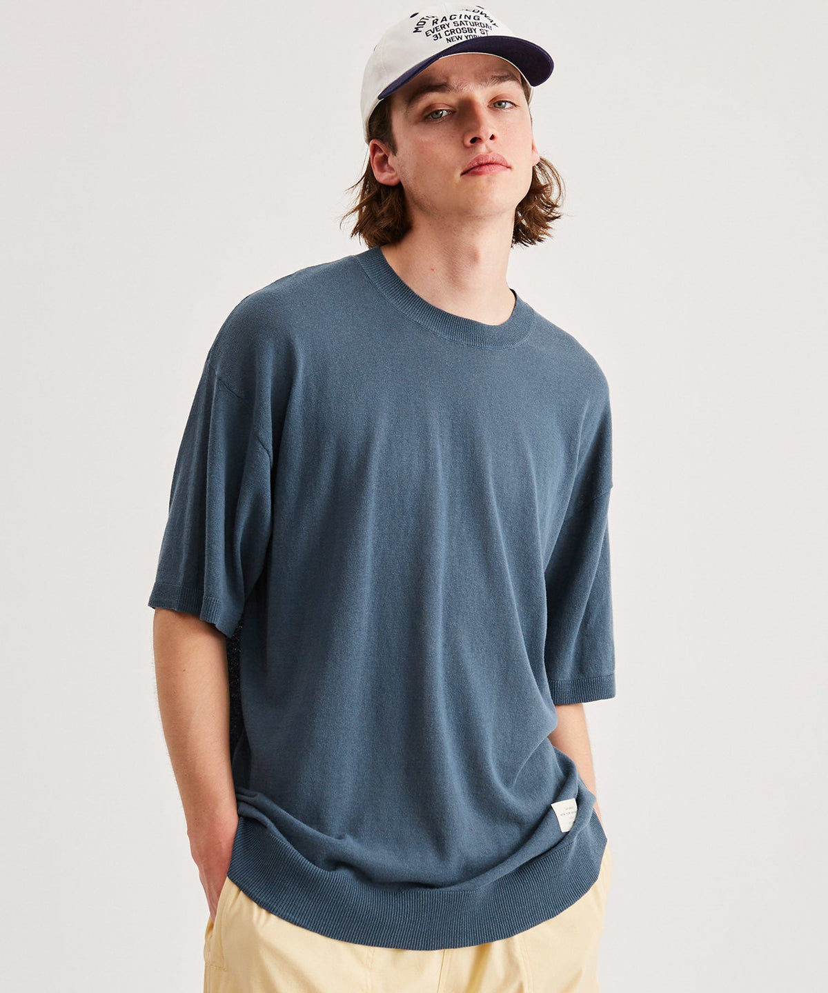 Crew Knit Tee