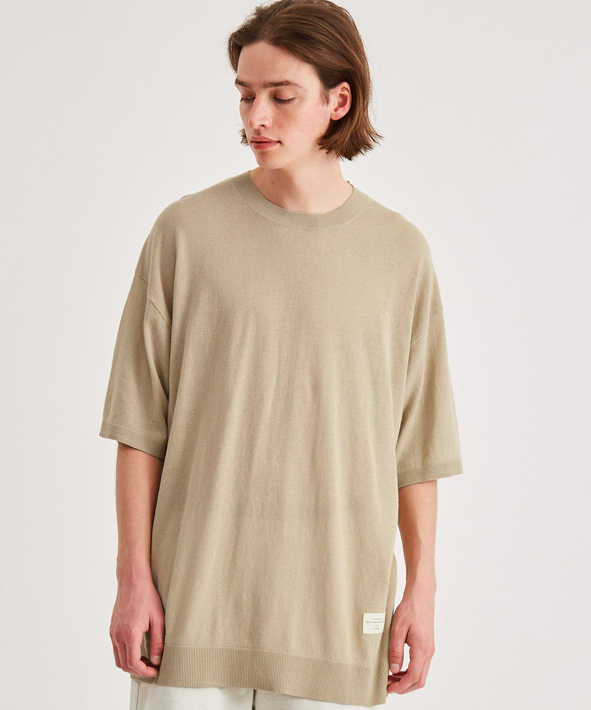 Crew Knit Tee