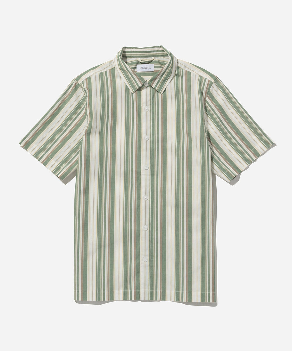 Bruce Stripe SS Shirt | Saturdays NYC Japan