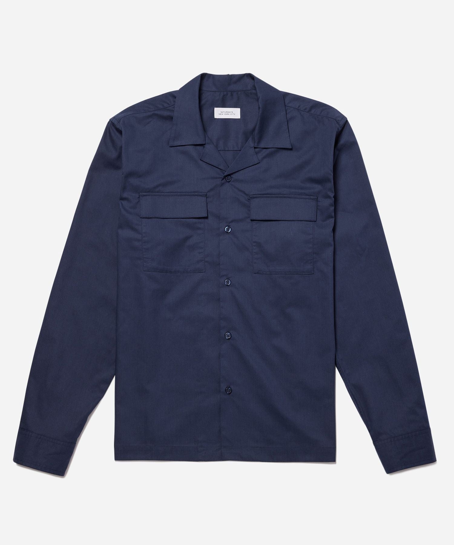 MARCO DOUBLE POCKET LONG SLEEVE SHIRT