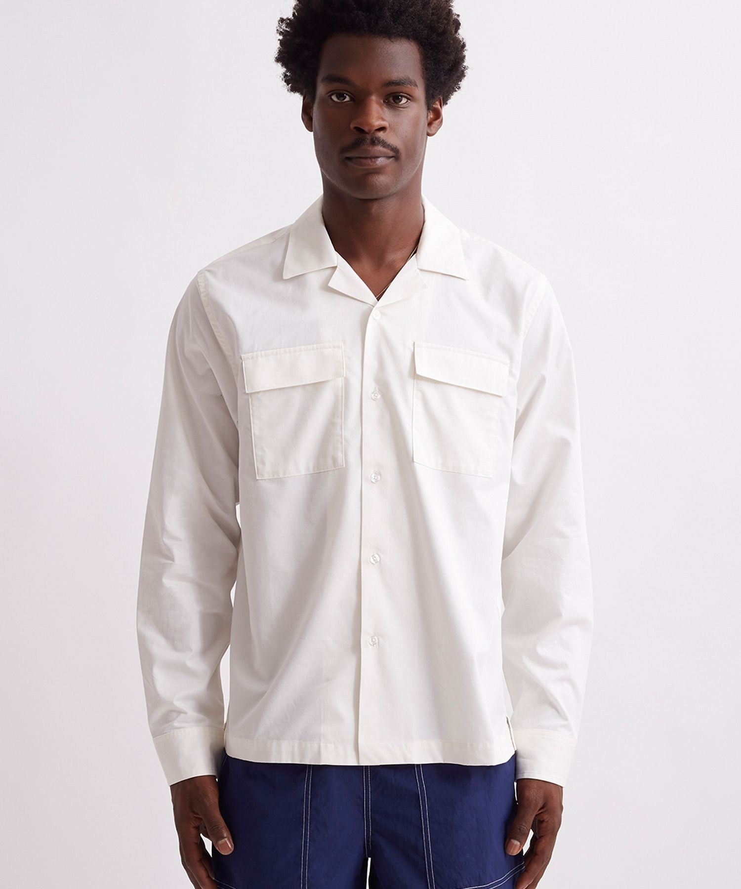 MARCO DOUBLE POCKET LONG SLEEVE SHIRT