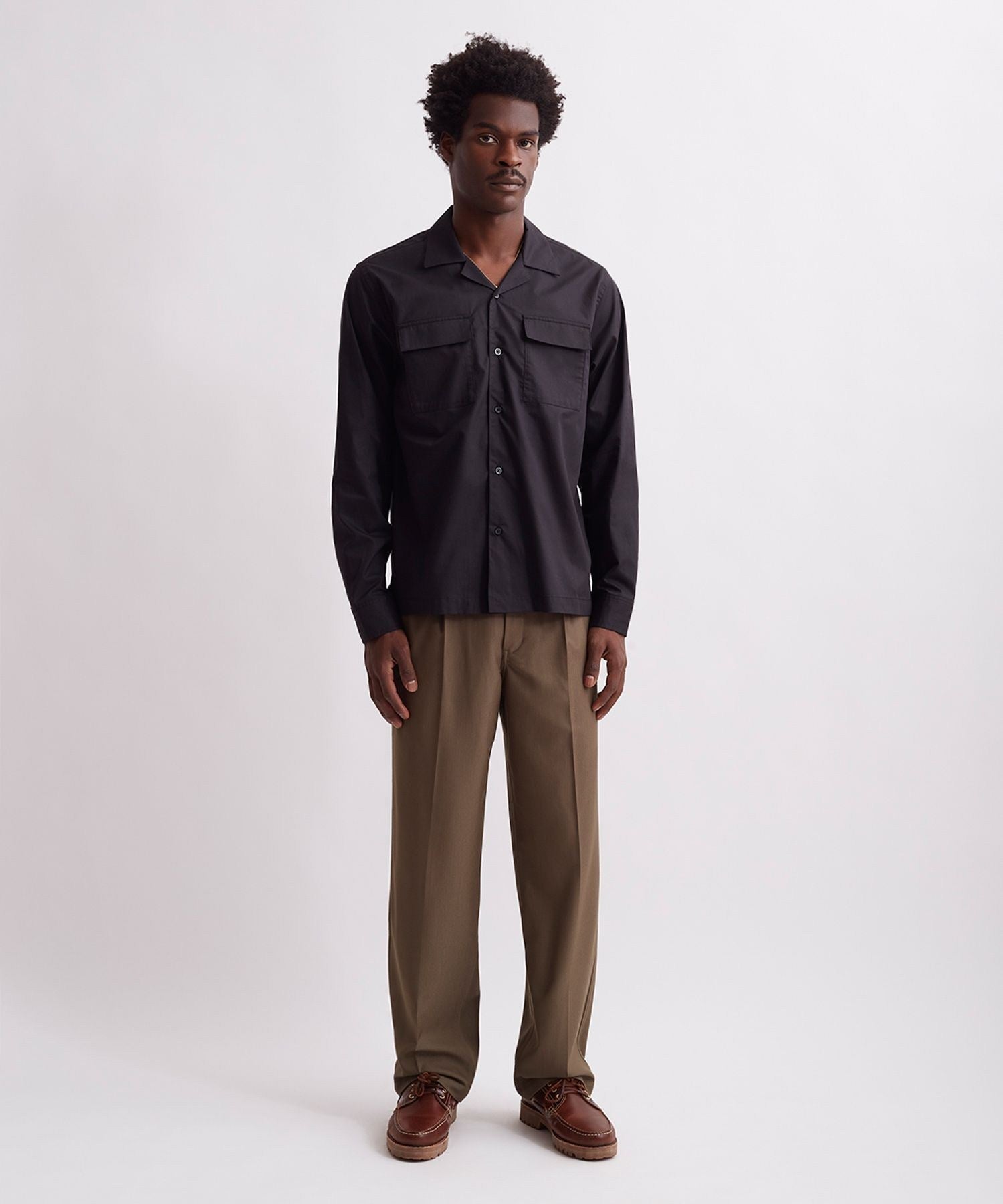 MARCO DOUBLE POCKET LONG SLEEVE SHIRT