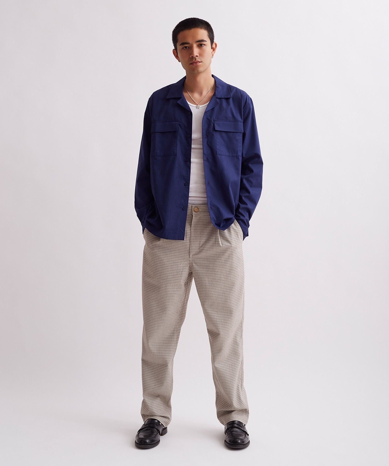 MARCO DOUBLE POCKET LONG SLEEVE SHIRT