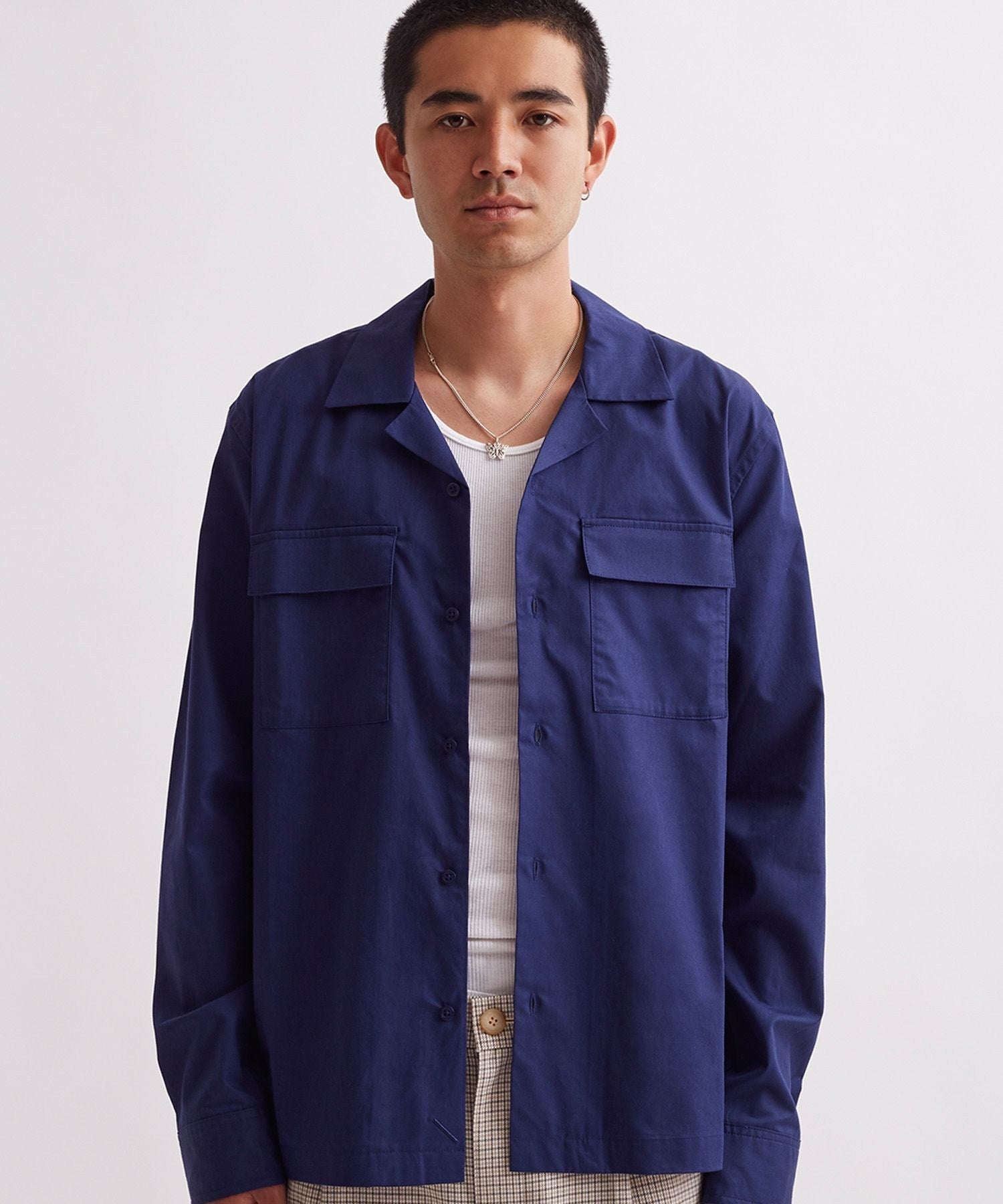MARCO DOUBLE POCKET LONG SLEEVE SHIRT