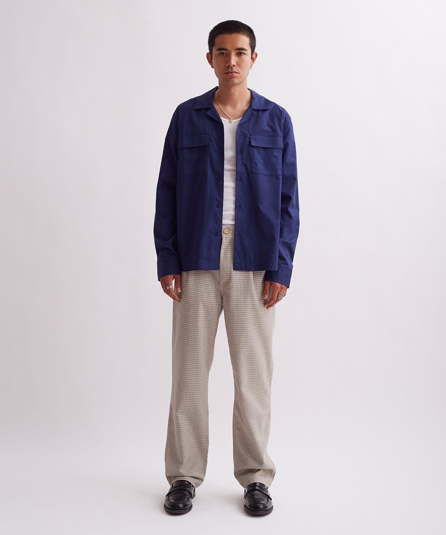 MARCO DOUBLE POCKET LONG SLEEVE SHIRT
