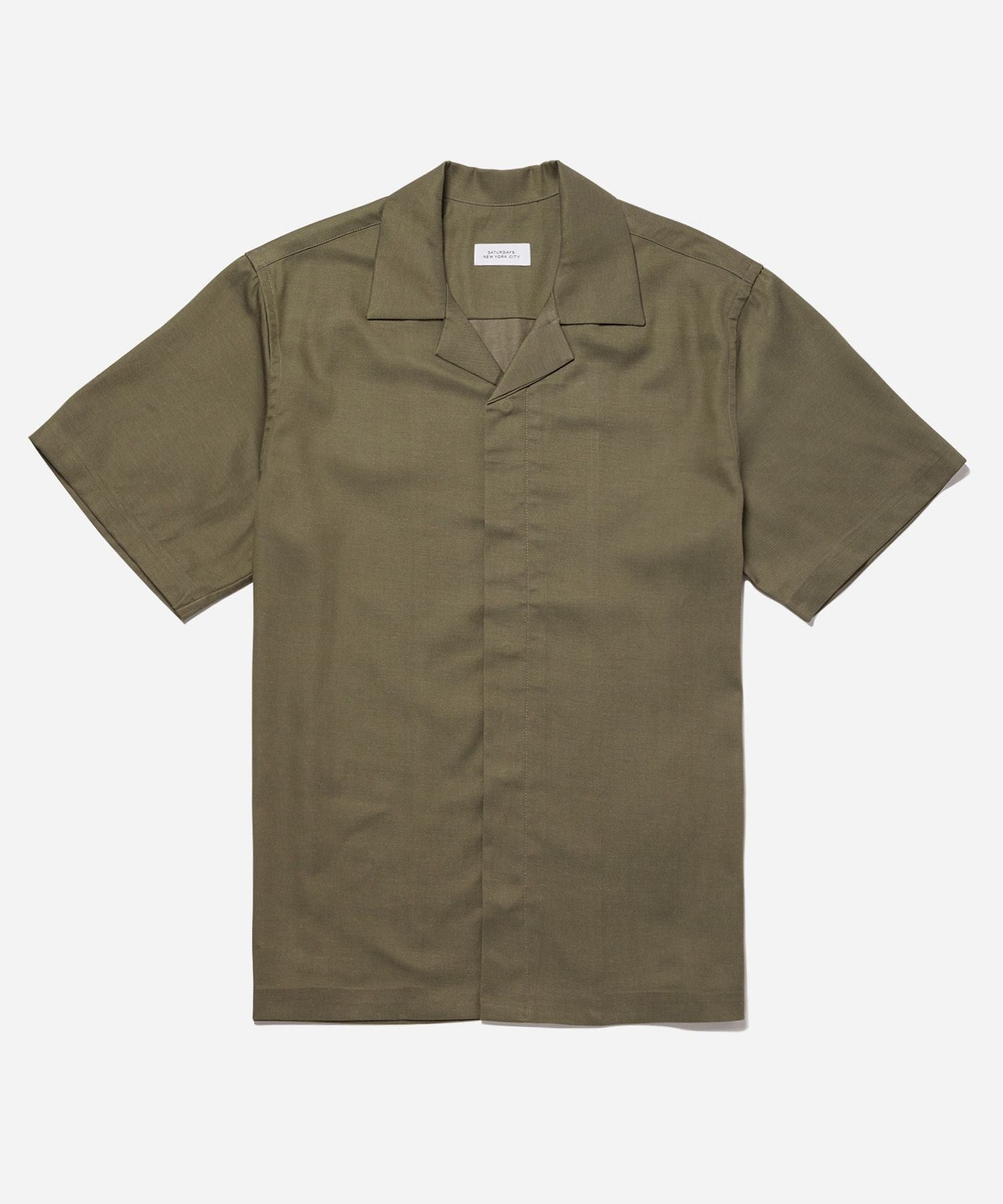 YORK CAMP COLLAR SHORT SLEEVE SHIRT